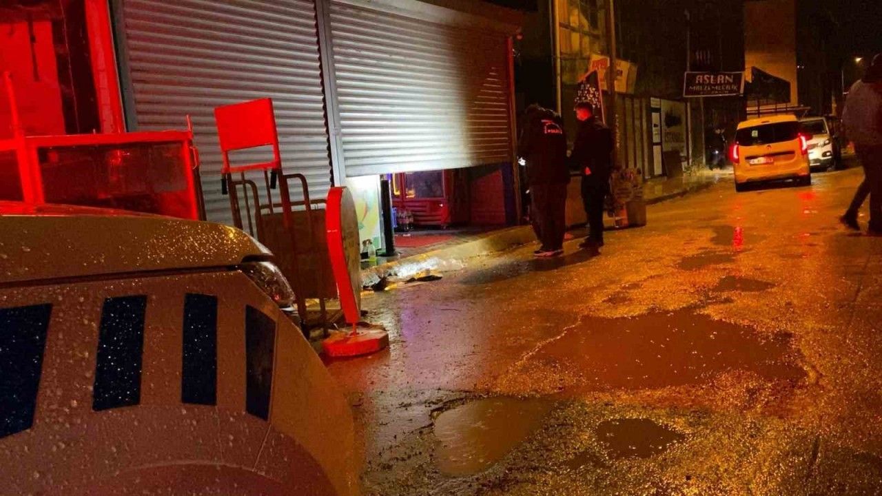 Tekel bayisine silahlı saldırı