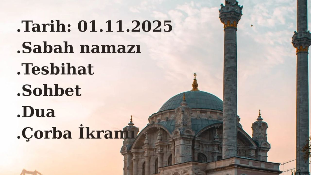 Mucur’da Sabah Namazı Buluşması