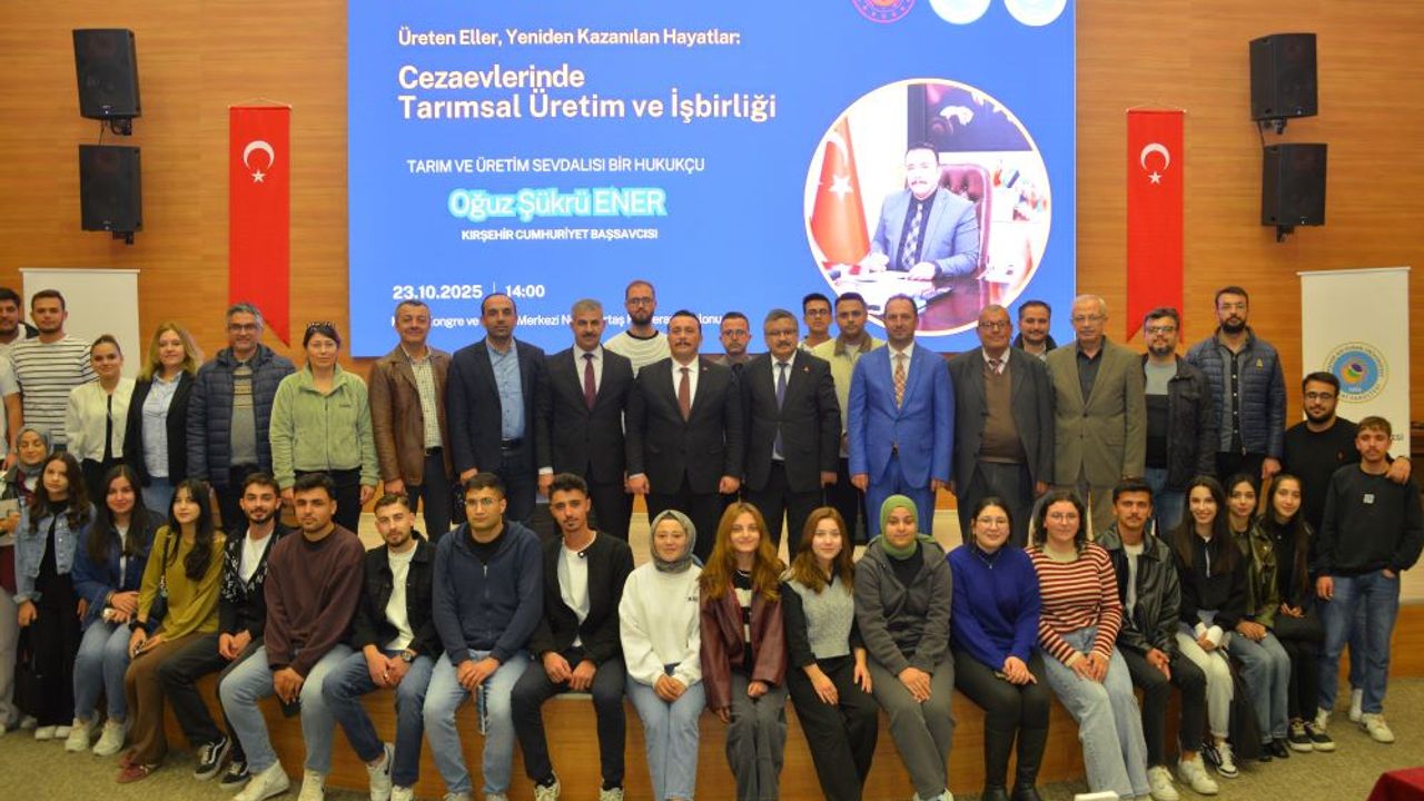 Başsavcı Ener, Öğrencilerle Tarım ve Üretimi Konuştu