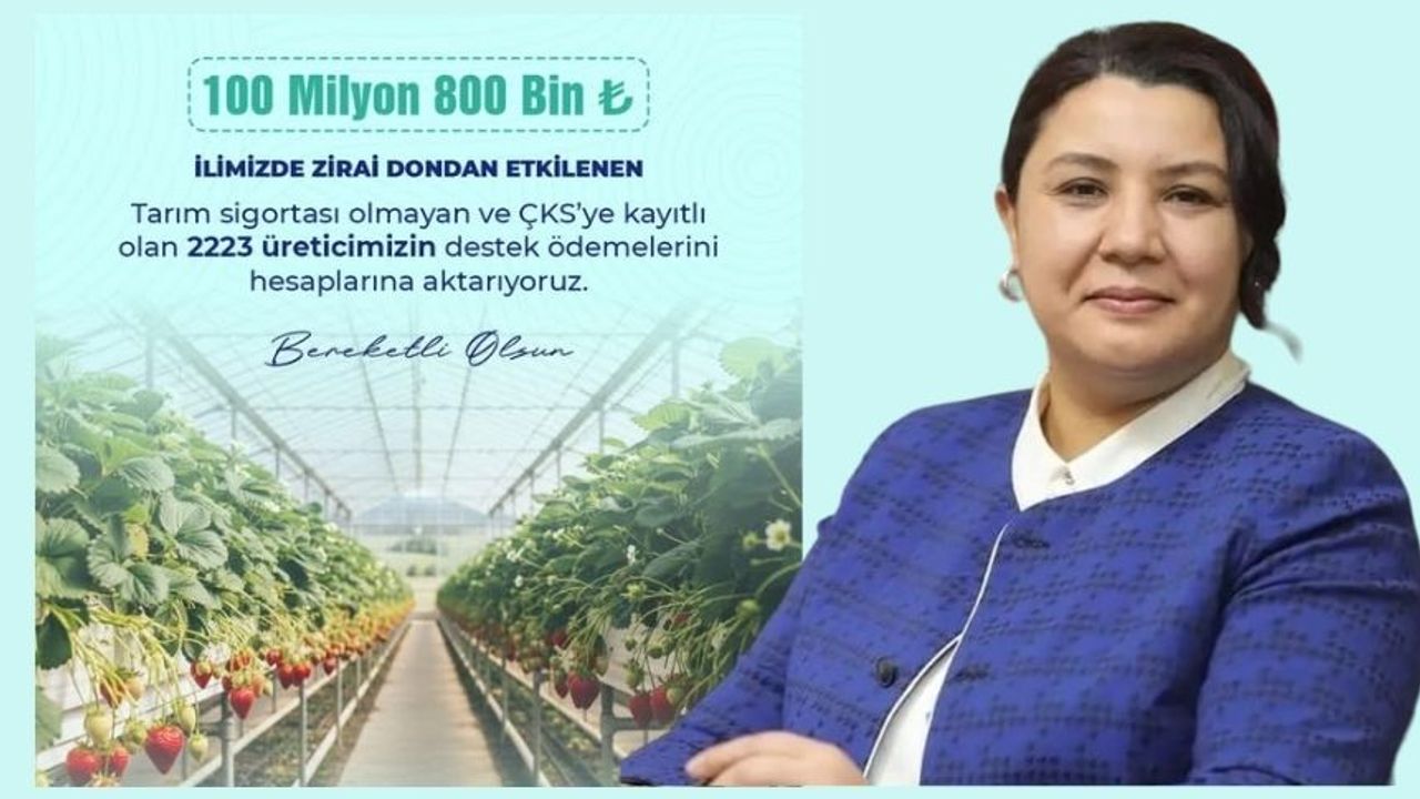 “Bu destek, üreticimizin emeğini koruyan önemli bir adımdır”