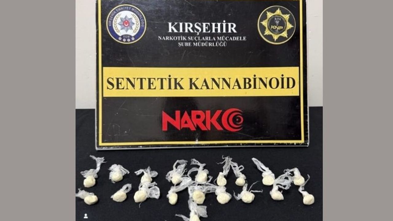 Kırşehir’de Uyuşturucu Operasyonu: 3 Şüpheli Gözaltında