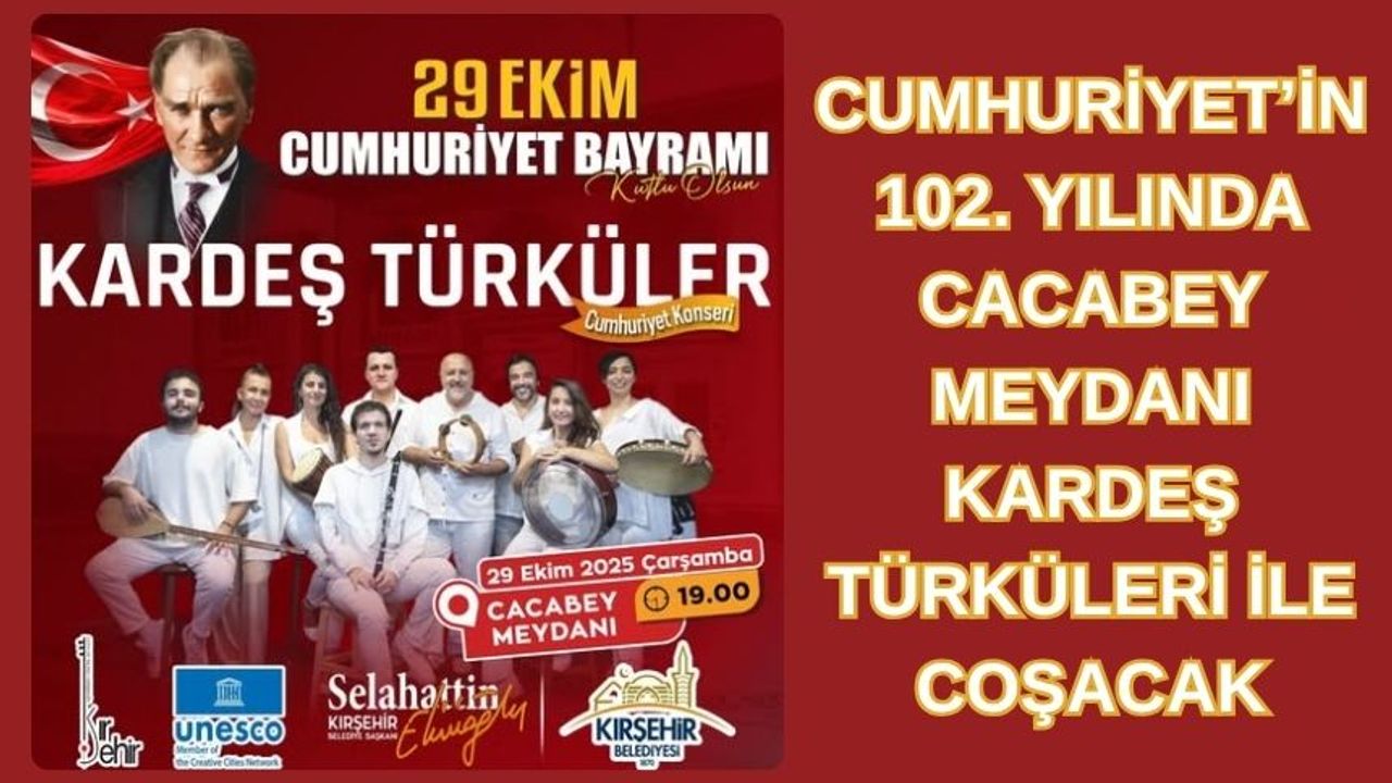 29 Ekim’e Özel Kardeş Türküler Konseri