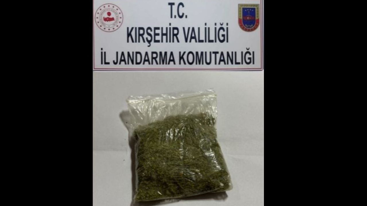 Kırşehir’de Uyuş*turucu Operasyonu: 23 Gram Esrar Ele Geçirildi