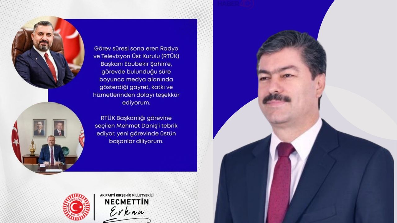 Necmettin Erkan, Mehmet Daniş’i Tebrik Etti