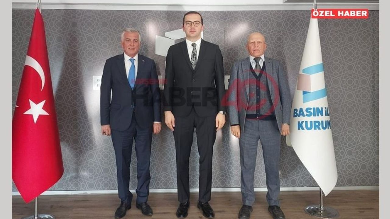 KGK Kırşehir Heyetinden BİK Ankara Bölge Müdürü’ne Ziyaret