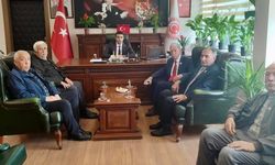 Kırşehir'de Gazilerden İl Genel Meclis Başkanı'na ziyaret!