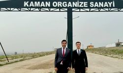 Demirci ve Kaya, Organize Sanayi Bölgesi inşaatını inceledi