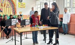 Kırşehir'de özel öğrenciler için ritim çalışması etkinliği