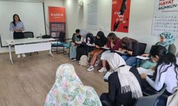Göçmen kadınlara Türkçe eğitimi!
