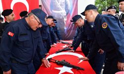 Kırşehir'de engelli vatandaşlar temsili askerlik yaptı