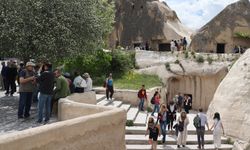 Göreme Açık Hava Müzesi kayadan oyma kiliseleri ve duvar resimleriyle turistleri çekiyor