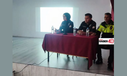 İlçe Emniyet Amirliği polisleri öğrencilerle buluştu!