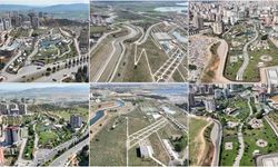 20 bin afetzedeye barınma imkanı sunan park ve bahçelerde depremin izleri siliniyor