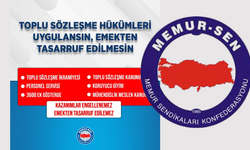 Kırşehir Memur Sen’den Toplu Sözleşme müdahalelerine tepki