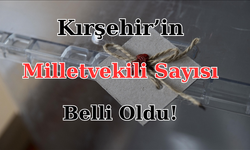 Kırşehir’in yeni milletvekili sayısı belli oldu!