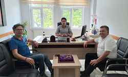 Sağlık-Sen'den Dr. Ahmet Şahin’e hayırlı olsun ziyareti
