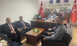 Önder Kahveci, MHP İl Başkanı Arif Kılıç'ı ziyaret etti