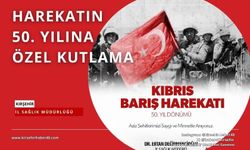 İl Sağlık Müdürlüğünden 50. Yıl kutlaması