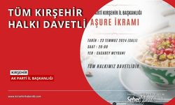 AK Parti Kırşehir İl Başkanlığı'ndan aşure ikramı