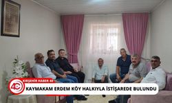 Kaymakam Erdem, Çamalak Köyünde incelemelerde bulundu