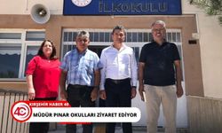 Müdür Pınar’dan okul ziyaretleri