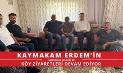 Kaymakam Erdem Çiğdeli Köyünde