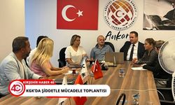 KGK Genel Merkez Ofisinde Şiddetle Mücadele Projesi toplantısı gerçekleştirildi