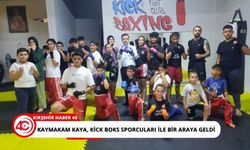 Kaymakam Kaya,  Kick Boks kursunda