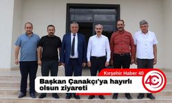 Esnaf Odaları Başkanı Öztürk  Çanakçı’yı ziyaret etti