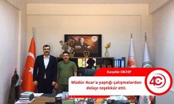 Kırşehir DKMP’den teşekkür