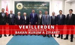 Vekil Erkan'dan Bakan Kurum'a ziyaret!