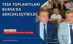 Başkan Öztürk, TESK Toplantısına katıldı