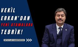 Vekil Erkan'dan tebrik!