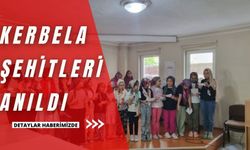 Kerbela şehitleri anısına etkinlik düğzenlendi!