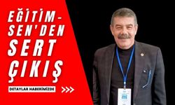 Eğitim-Sen Kırşehir Şube Başkanı Beyhan'dan çarpıcı açıklamalar