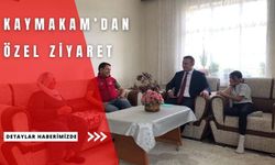 Kaymakam Erdem'den hane ziyaretleri