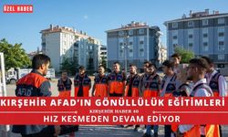 Kırşehir AFAD'dan STK’lara eğitim ve tatbikat