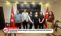 Boztepe Kaymakamı Hamza Erdem'den öğrencilere anlamlı hediye