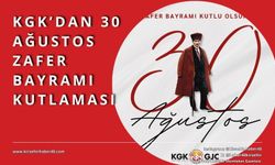 KGK: 30 Ağustos destansı bir zaferin tarihidir