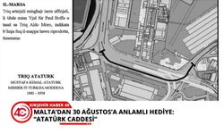 Malta’dan 30 Ağustos’a Anlamlı Hediye: “Atatürk Caddesi”