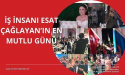 Mucurlu iş insanı Esat Çağlayan’ın oğlu Yasin ve Su çifti, dünya evine girdi!