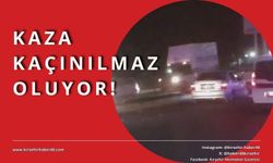 Kırşehir’de sınırları zorlayan araçlar!