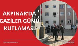 Akpınar’da Gaziler Günü coşkuyla kutlandı