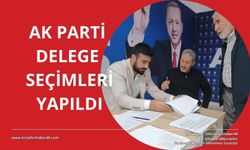 AK Parti Merkez İlçe Başkanlığı delege seçimi gerçekleştirildi