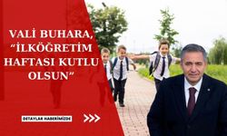 Vali Buhara, İlköğretim Haftasını kutladı