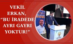 Vekil Erkan 8. Olağan Merkez İlçe Kongresinde konuşma yaptı