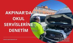 Akpınar’da öğrenci servislerine yoğun denetim