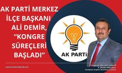 AK Parti'de kongre süreçleri başlıyor