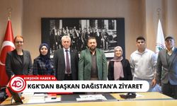 KGK Kırşehir İl Temsilcisi ve üyelerinden Kırşehir Baro Başkanı Av. İsa Dağıstan’a ziyaret