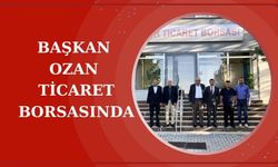 İl Genel Meclis Başkanı Bülent Ozan'dan Kırşehir Ticaret Borsasına ziyaret